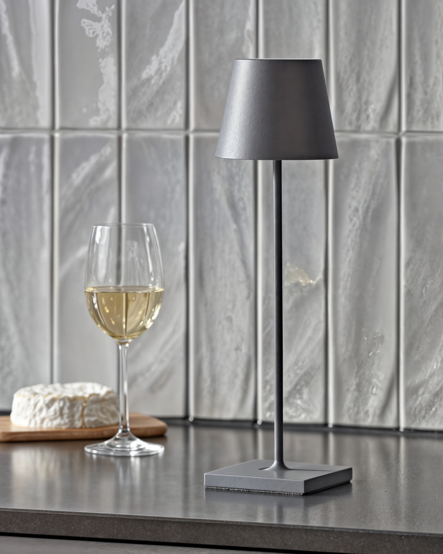 LED Table Lamp with 3-Colour Touch Control and USB Charging BUENTA
