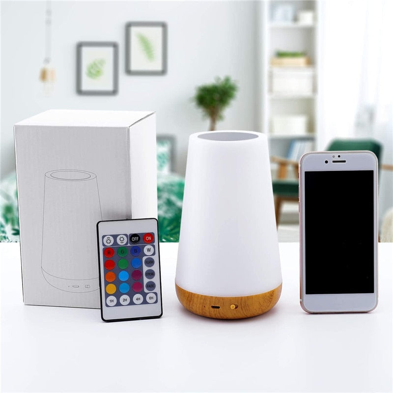 Touch Night Light with USB Rechargeable and Colour Changing Sensor BUENTA