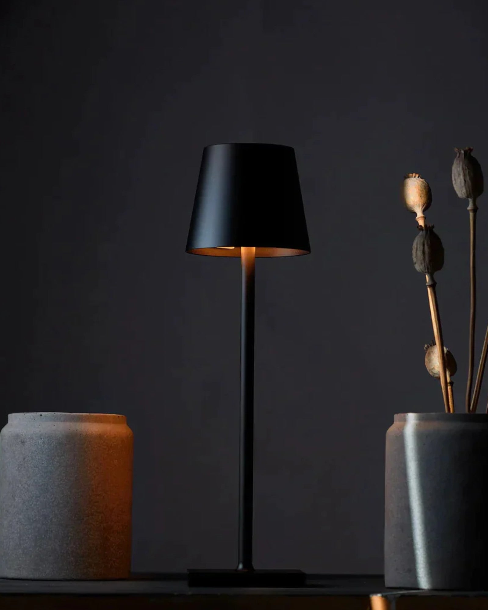 LED Table Lamp with 3-Colour Touch Control and USB Charging BUENTA