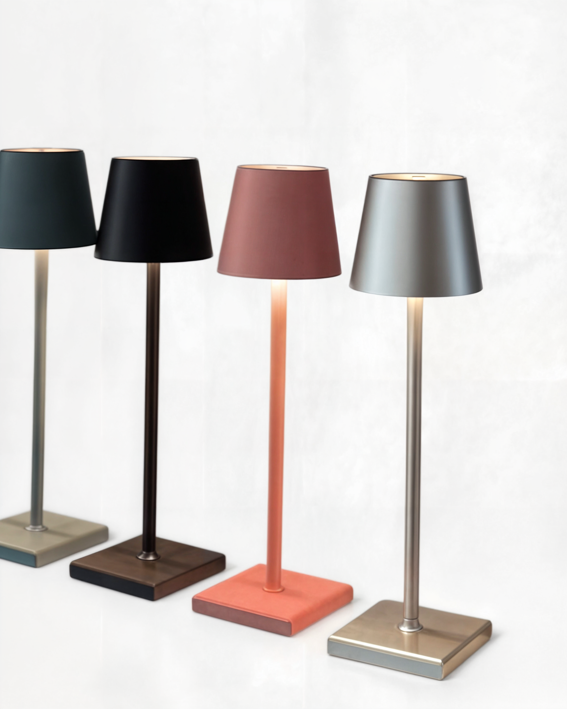 LED Table Lamp with 3-Colour Touch Control and USB Charging BUENTA