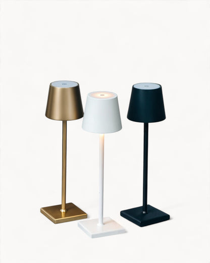 LED Table Lamp with 3-Colour Touch Control and USB Charging BUENTA