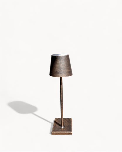LED Table Lamp with 3-Colour Touch Control and USB Charging Bronze BUENTA